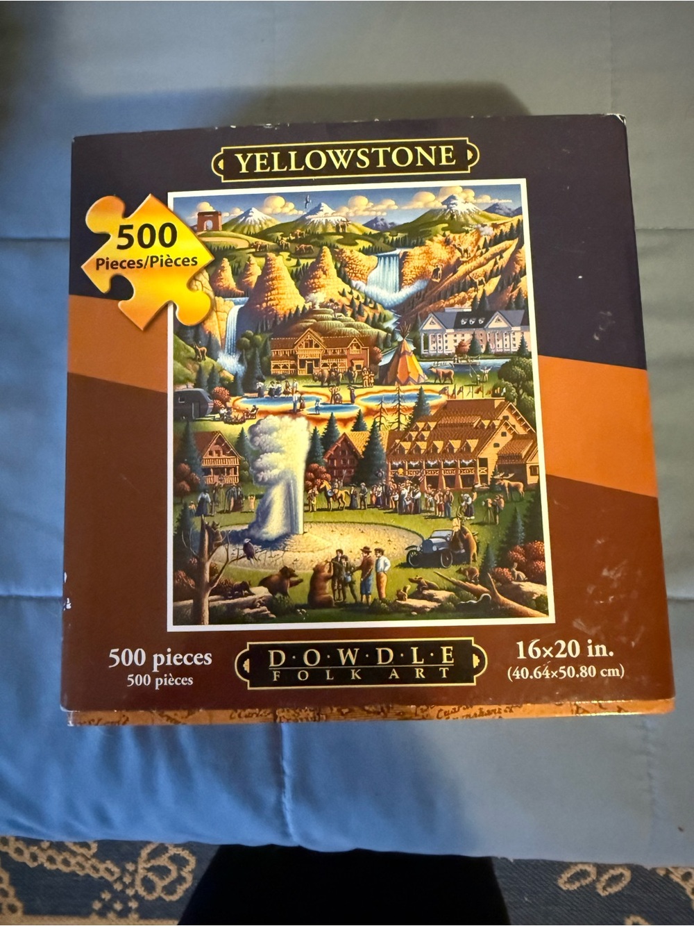New Dowdle Yellowstone National Park 500-Piece Puzzle